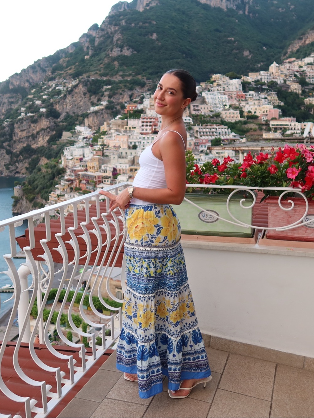 FARM Rio Zuli floral print maxi skirt - Picture 1 of 4
